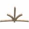 Ekena Millwork Davenport Rough Sawn Timber Gable Bracket, Douglas Fir, 84"W x 56"H x 4"D x 4"F, 16/12 Pitch GBW084X56X0404DAV00RDF - alternate 5